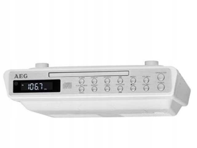 Radio kuchenne AEG KRC 4376 PODSZAFKOWE CD INOX