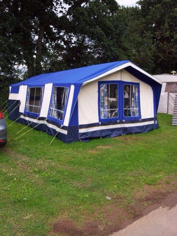 Przyczepa kempingowa namiotowa suncamp 400 se