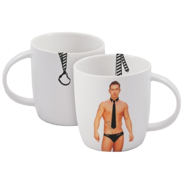 EROTYCZNY KUBEK Z PANEM STRIPTIZ VIP STRIP 370ml