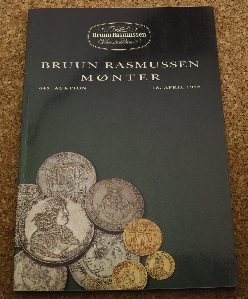 Duński katalog aukcyjny, Bruun Rasmussen, Monter