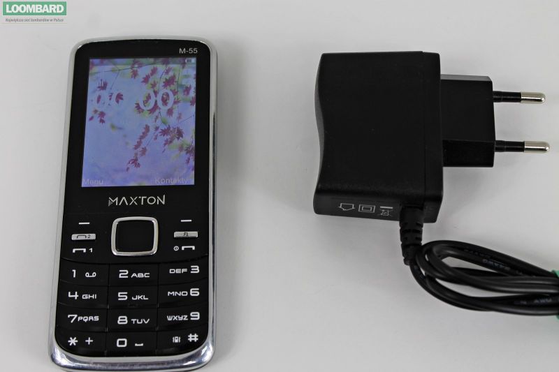 TELEFON MAXTON MM-50 DUAL Z ŁADOWARKĄ WADA