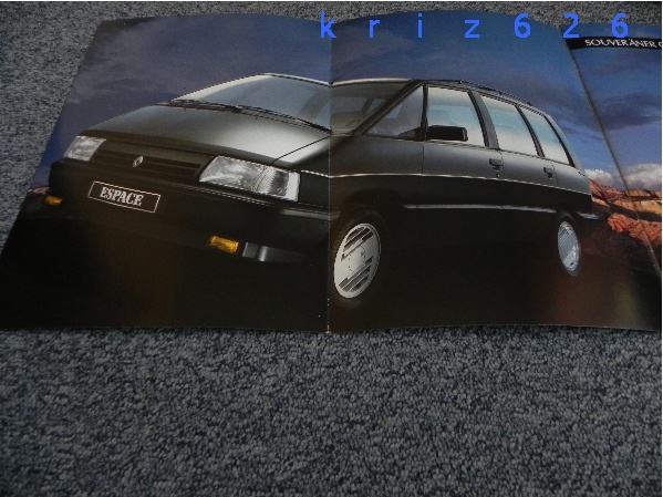 Renault Espace 2000 GTS TSE Turbo D Quadra - 1988