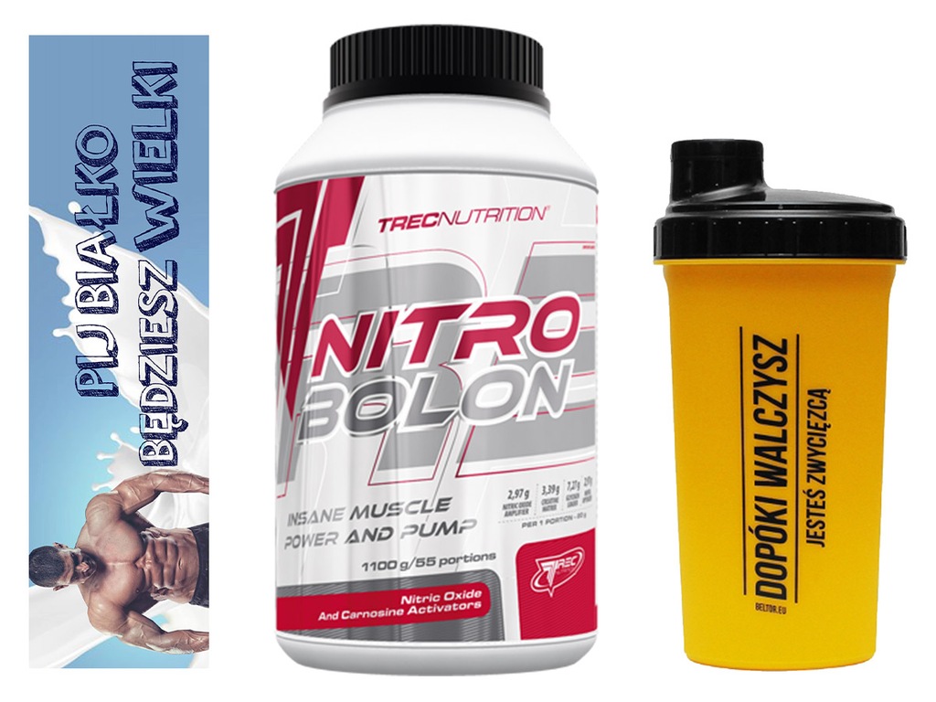 TREC NITROBOLON II 1100 g KREATYNA ARGININA SIŁA