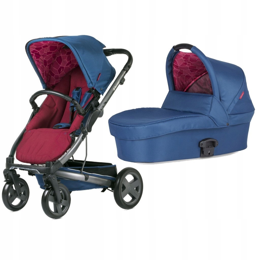 WÓZEK 2W1 X-LANDER X-CITE BERRY RED WYPRZEDAŻ
