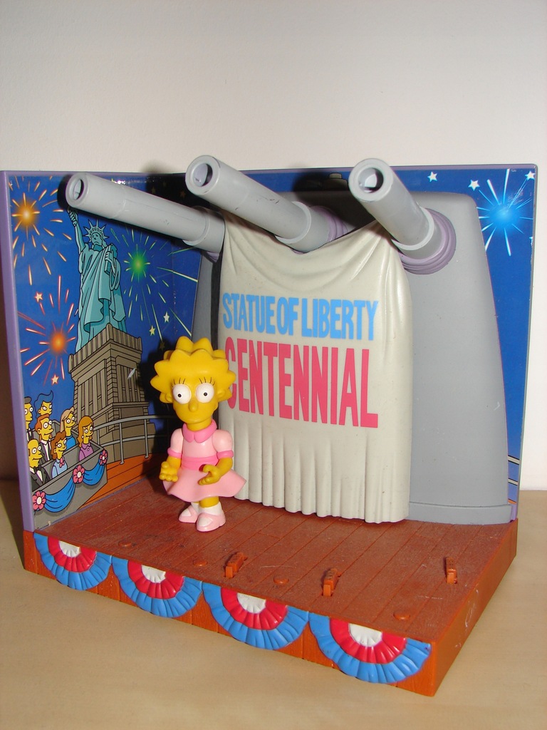THE SIMPSONS - LISA SIMPSON + DIORAMA - OKAZJA !!!