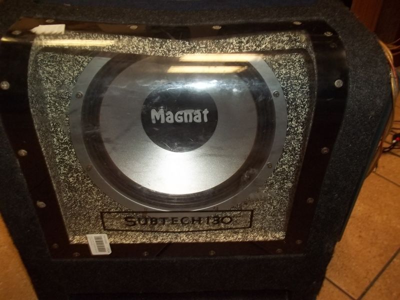 SUBWOOFER MAGNAT SUBTECH 130 + WZMACNIACZ :)