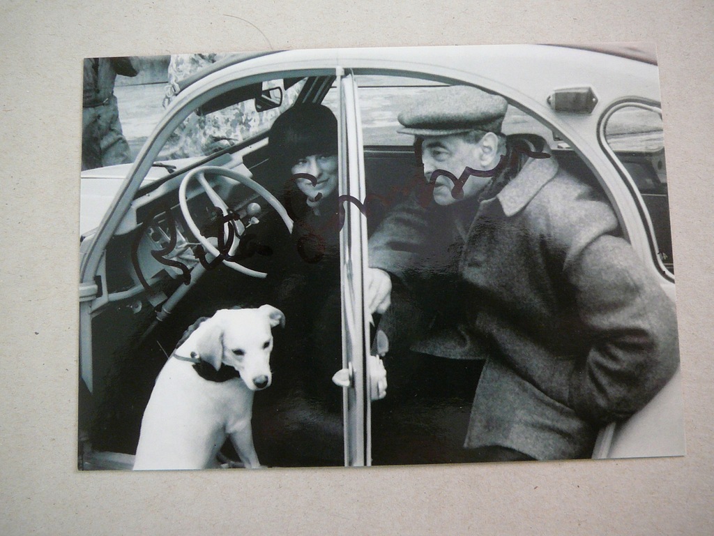 RITA GOMBROWICZ - ORYGINALNY AUTOGRAF 2004