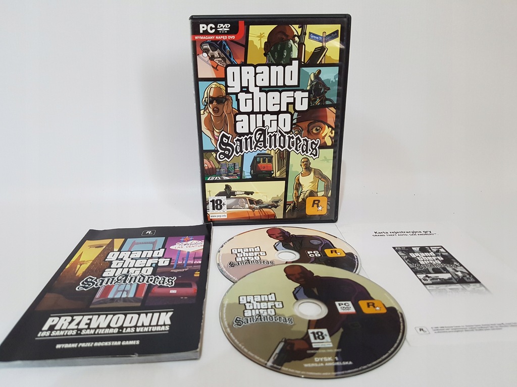 PREMIEROWE GRAND THEFT AUTO SAN ANDREAS GTA SA PL