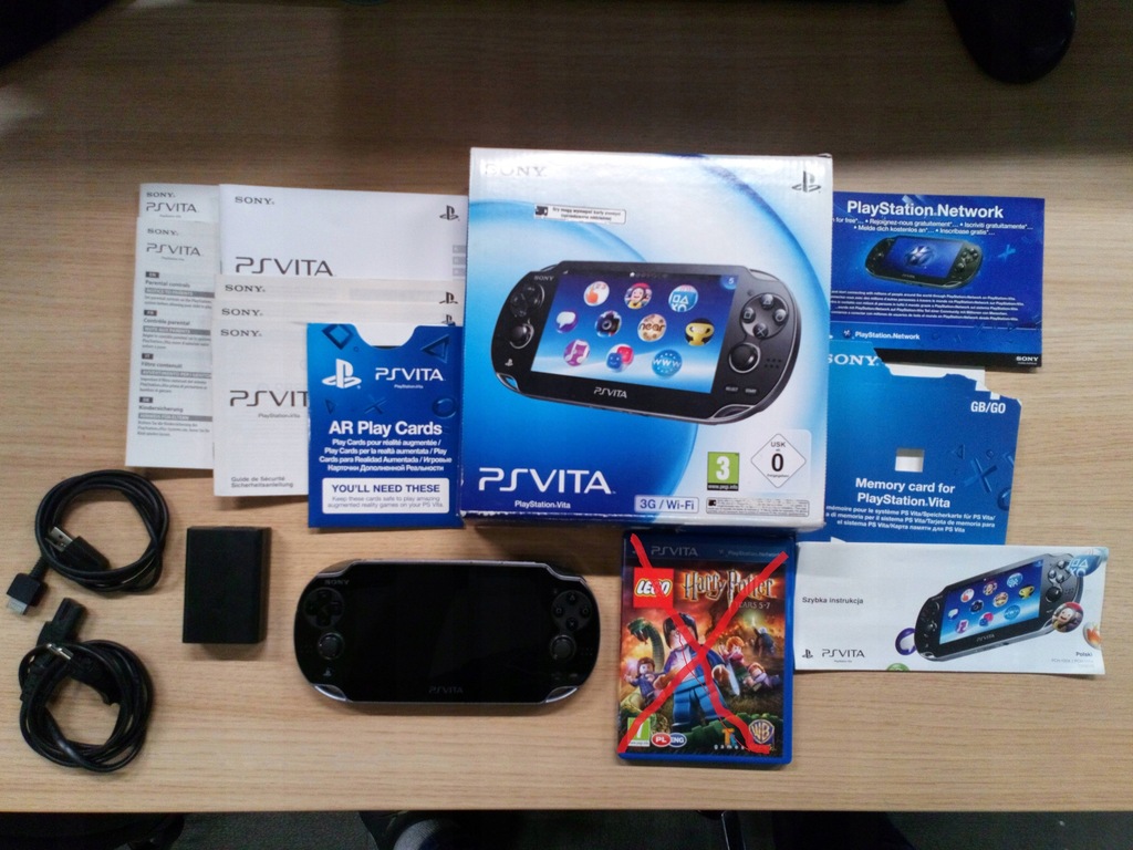 Konsola Sony PS Vita model PCH 1104 3G/Wifi karta 7563207381