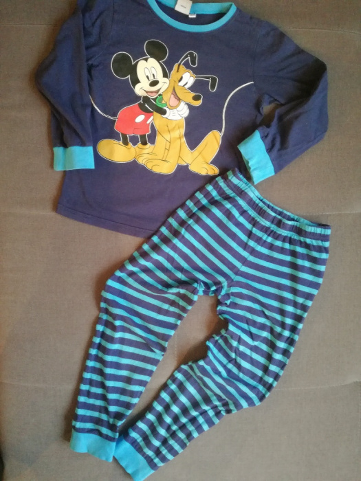 Disney, piżama, rozmiar 110/116