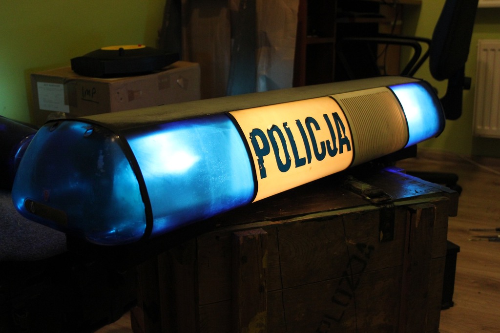 Elektra LZ kogut lampa ostrzegawcza niebieska