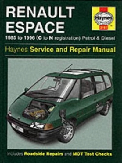 Renault Espace Service and Repair Manual, 4-cyl Pe