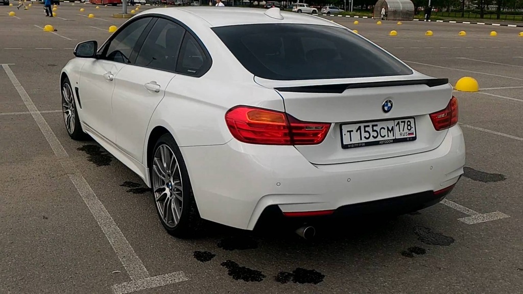 BMW F32 F33 F36 DYFUZOR TYLNI M PERFORMANCE