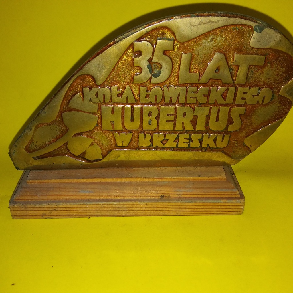 KOŁO ŁOWIECKIE -HUBERTUS W BRZESKU -35 LAT 1950-85