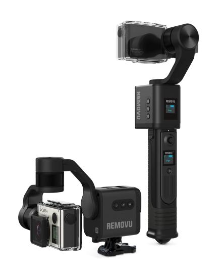 3-osiowy gimbal Removu S1 kamery sportowe GoPro