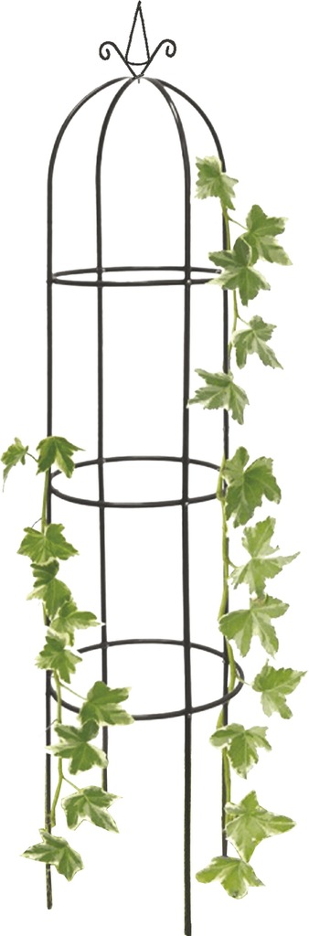 Pergola metalowa kolumnowa Obelisk na róże, kwiaty