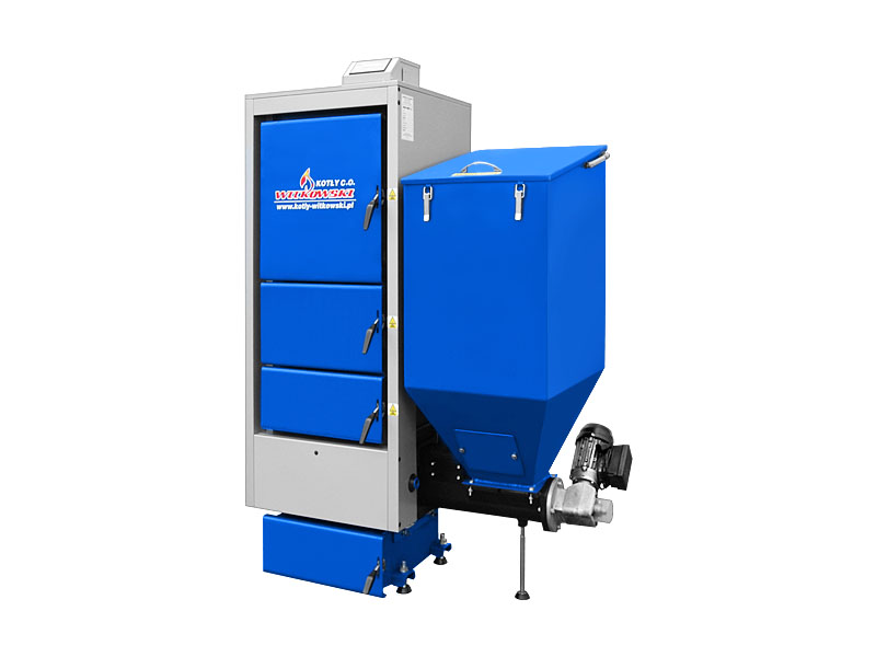 KOCIOŁ KOTŁY PODAJNIKIEM DUO WITKOWSKI 30 kW 250m2