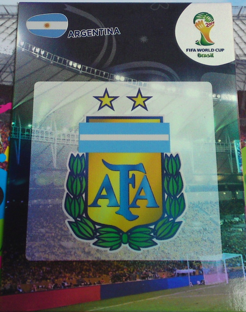 WORLD CUP BRASIL 2014 ARGENTYNA Logo Herb Godło