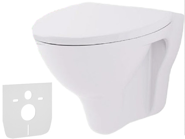 CERSANIT MISKA WISZĄCA WC MITO + DESKA MITO + MATA - 6996696273 ...
