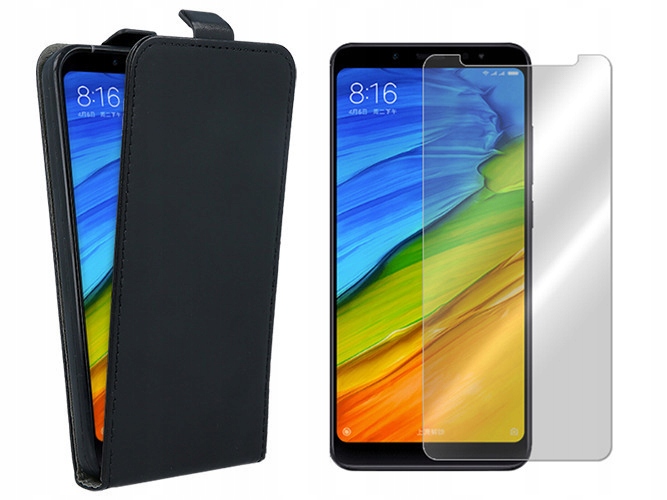 XIAOMI REDMI NOTE 5 ETUI POKROWIEC CASE + SZKŁO 9H - 7772635490