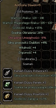 Metin2 Andros Antyczny Dzwon+9 sr28