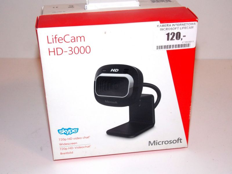 KAMERA INTERNETOWA MICROSOFT LIFECAM HD-3000
