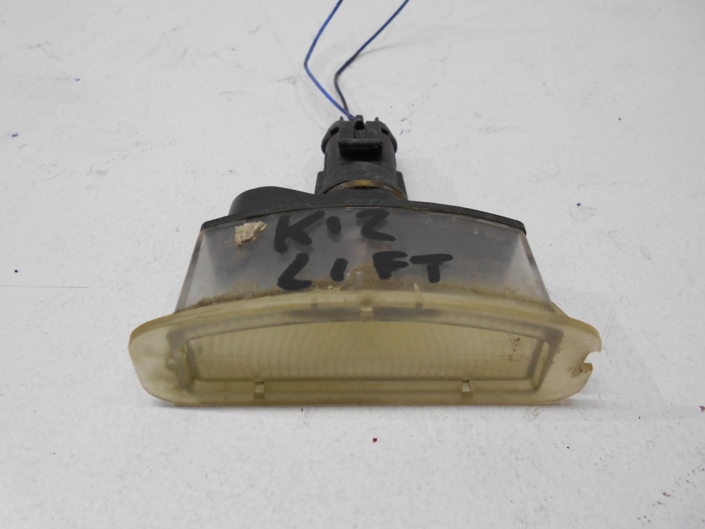 LAMPKA ZDERZAKA TYŁ TABLICY MICRA K12 05-10