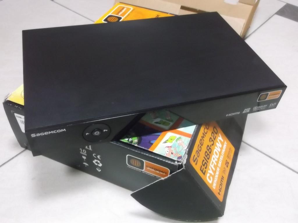 Dekoder HD Sagemcom ESI-88 dysk 320gb