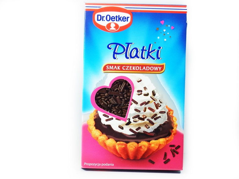 Posypka Dr. Oetker Płatki smak czekoladowy Oetkera