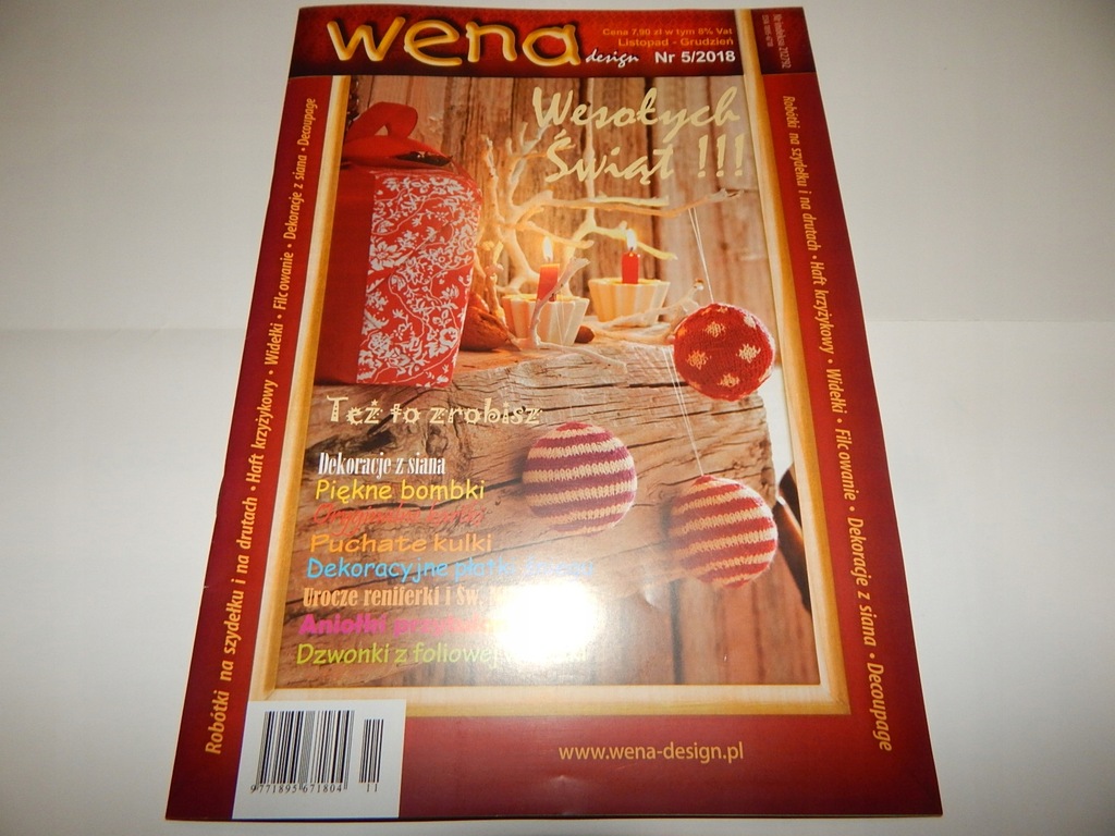 WENA DESIGN 5/2018 BOŻE NARODZENIE