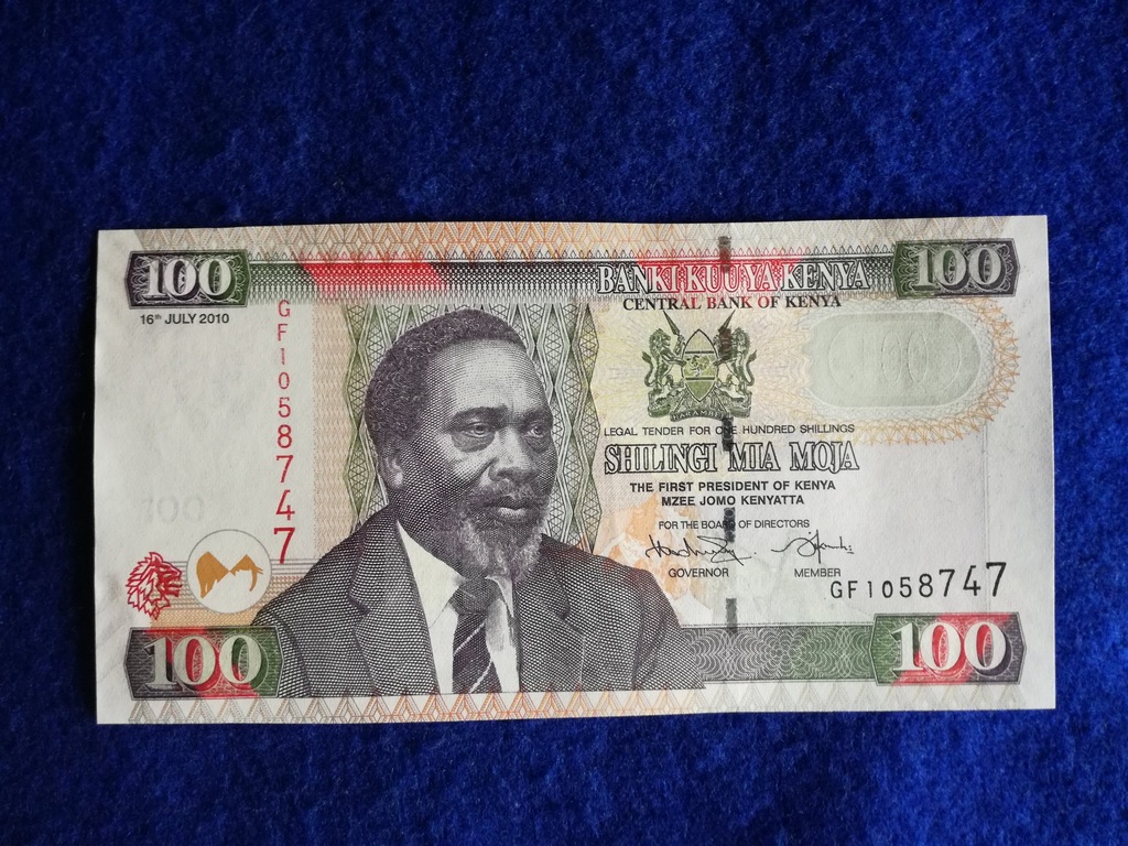 Kenia 100 Shilingi 2010 r.  379/2