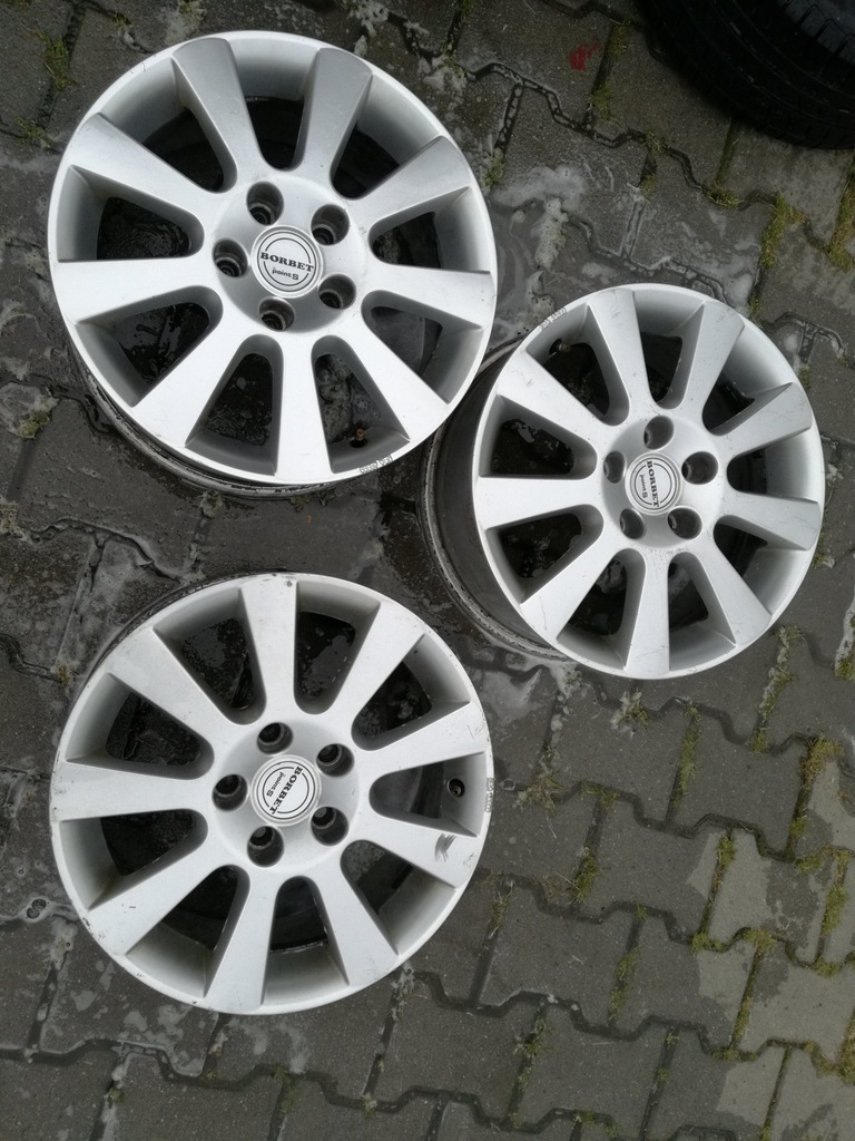 Felgi Borbet PointS 5x112 ET40 7Jx16 Audi VW Seat