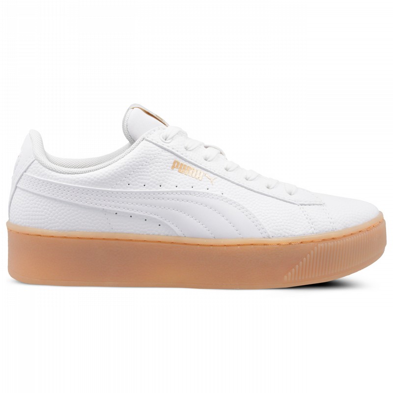 PUMA (37,5) VIKKY PLATFORM BSQ buty damskie białe PUMA (37,5) VIKKY PLATFORM BSQ buty damskie białe