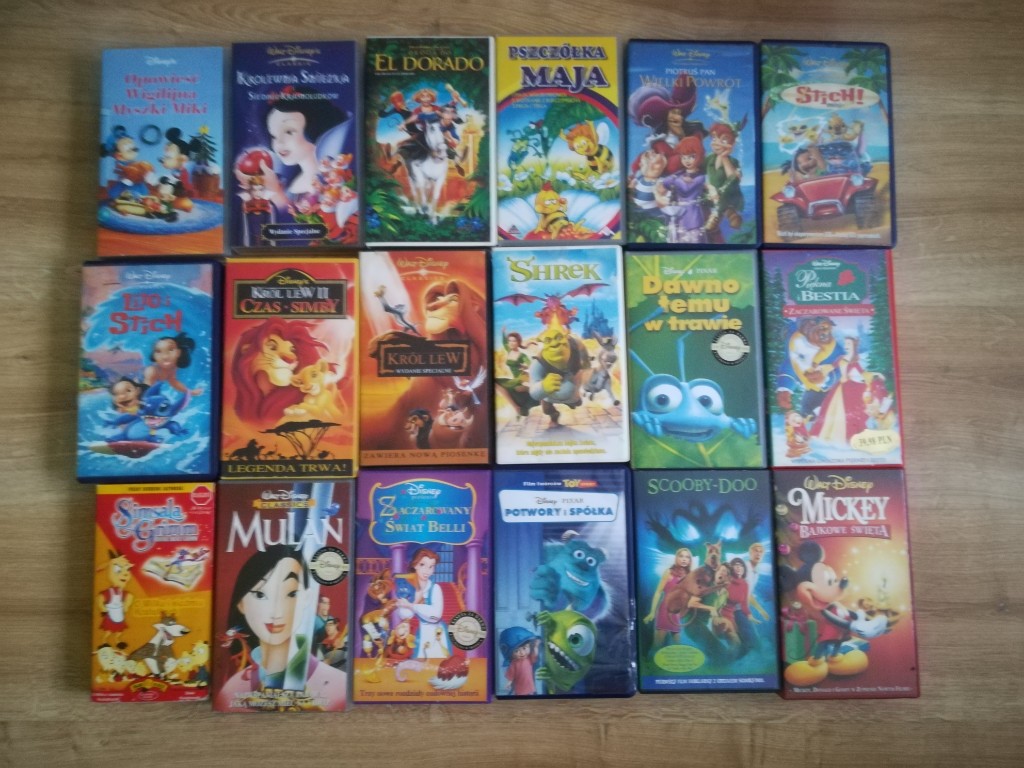 Polskie bajki na vhs