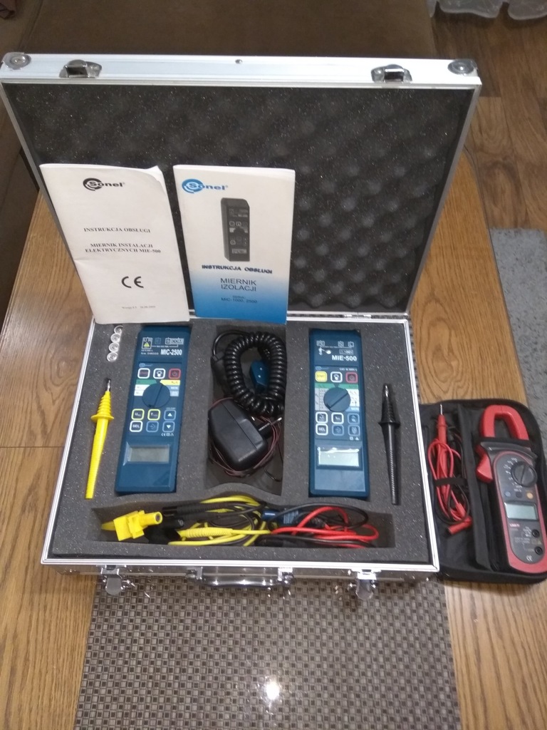 Zestaw mierników MIE 500 oraz MIC 2500 sonel