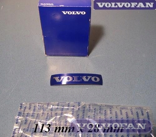 Emblemat atrapy VOLVO C30 S40 V50 S60 V60 V70 S80