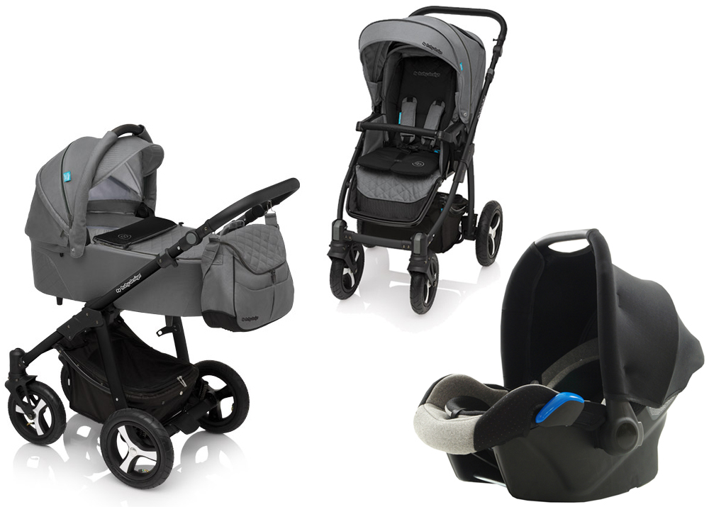 BABY DESIGN LUPO COMFORT wózek z fotelikiem 3w1 @%