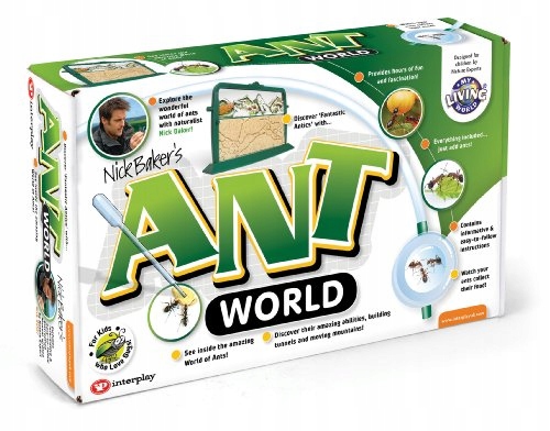 ANT WORLD Akwarium do obserwacji mrówek