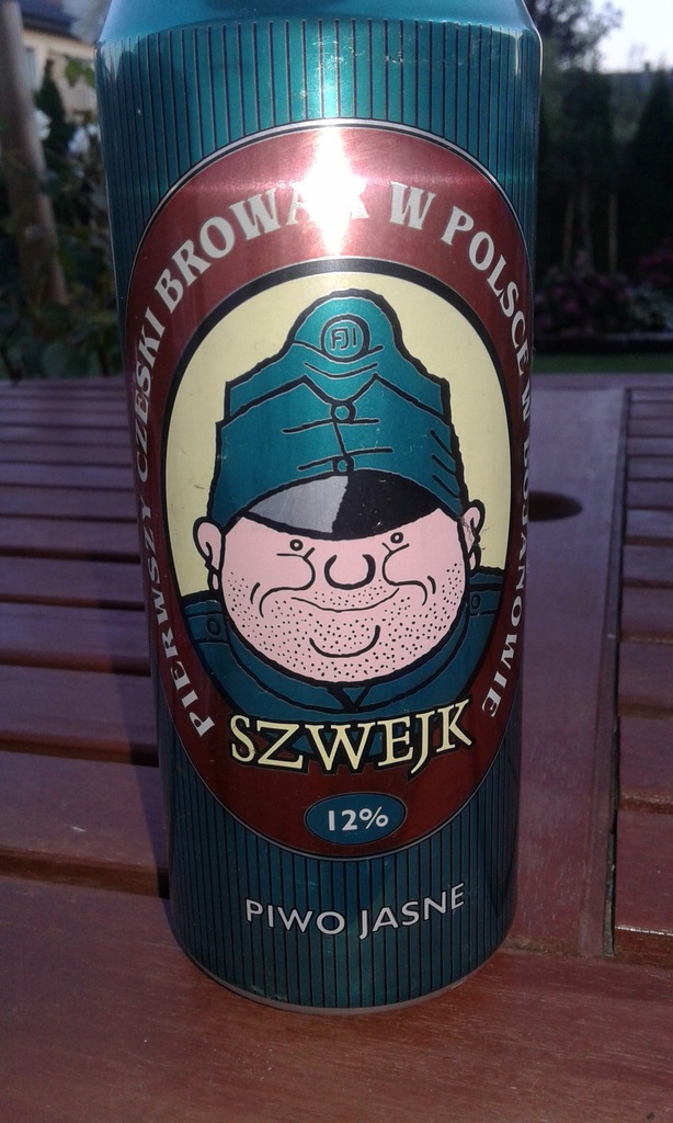 Bojan Szwejk - 0,5l pusta - ważna do 2001