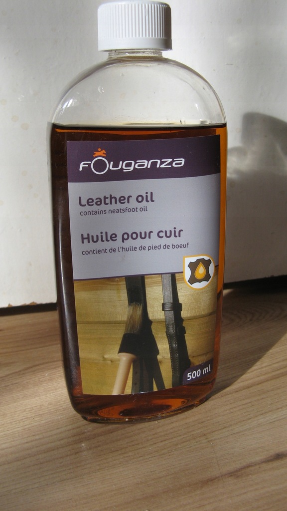 Olej do skór 500 ml FOUGANZA - preparat do skóry