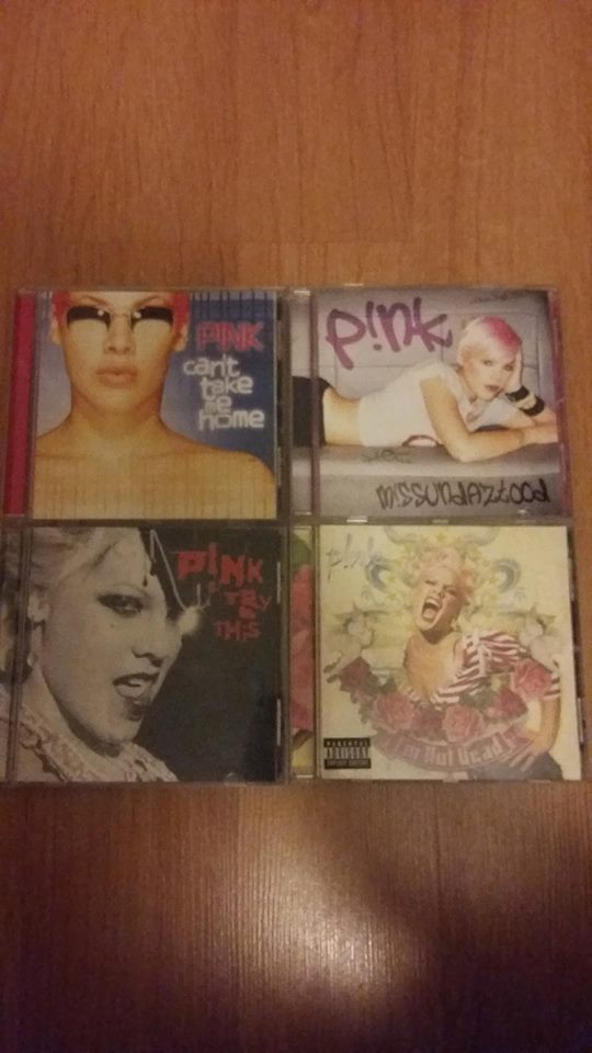 PINK DYSKOGRAFIA 4 PŁYTY CD