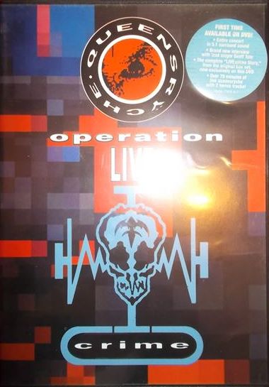 Queensryche OperationLIVEcrime DVD 7343494326 oficjalne archiwum