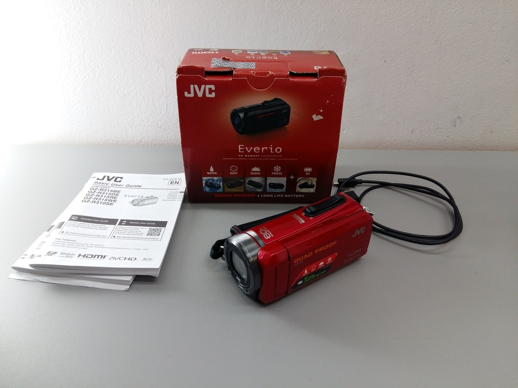 KAMERA WODOODPORNA JVC GZ-R315 OKAZJA!!! 8089C
