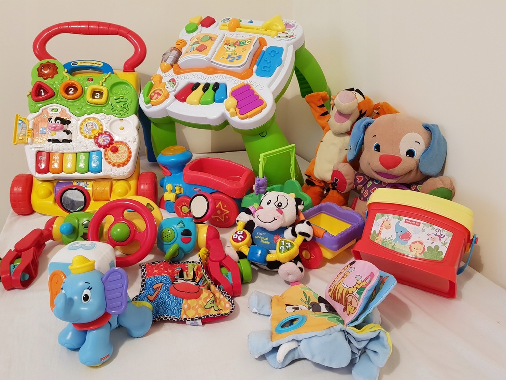 FISHER PRICE I NIE TYLKO--MEGA PAKA DLA CHLOPAKA