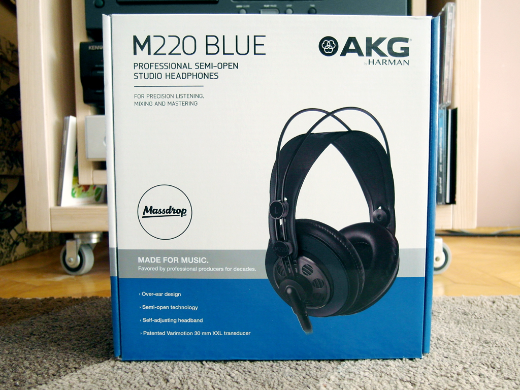 Słuchawki AKG M220 PRO BLUE - NOWE - 7293321004 - oficjalne