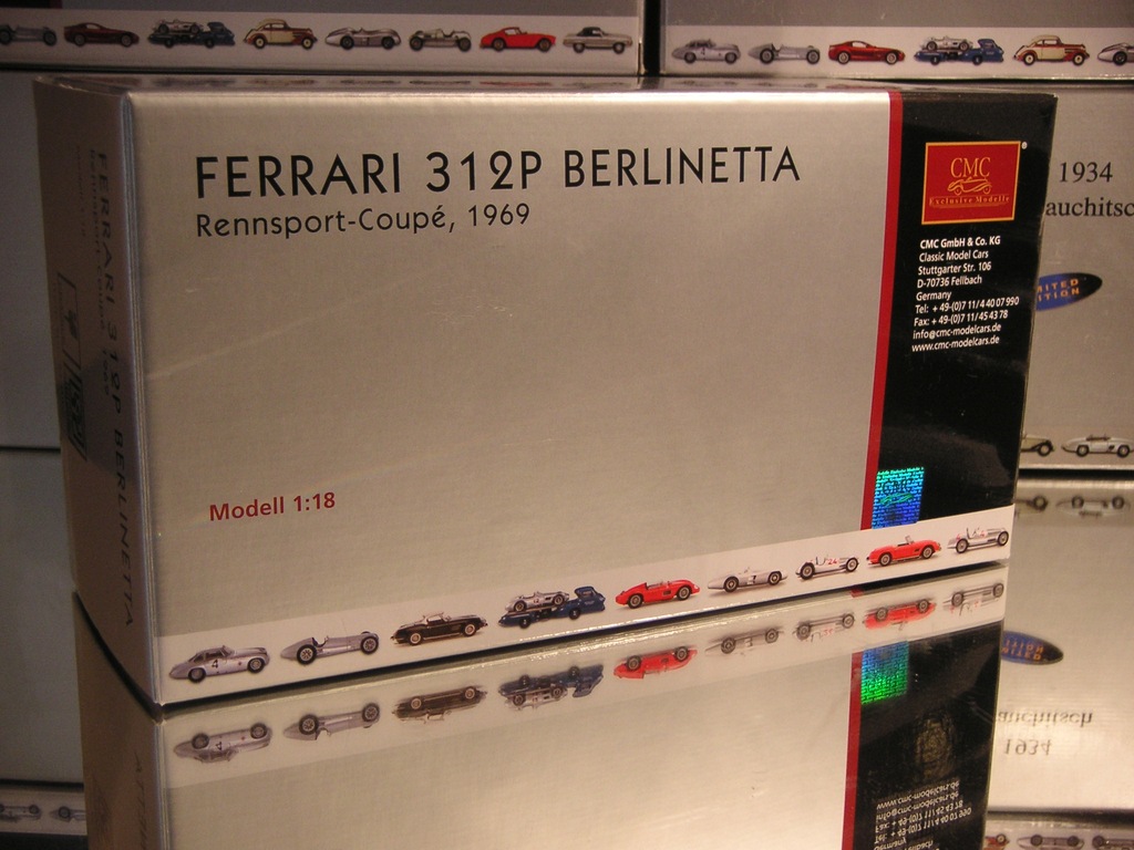 Ferrari 312 P Berlinetta	 CMC 1/18  M-096