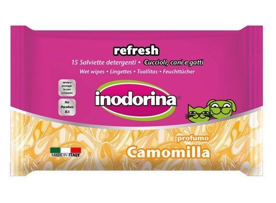 Inodorina Chusteczki Camomilla - zapach rumianku 1