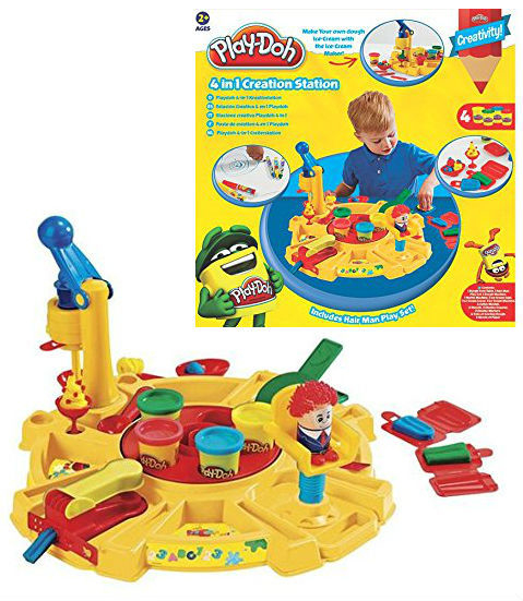 PLAY DOH CIASTOLINA KREATYWNY STOLIK 4w1 ZESTAW