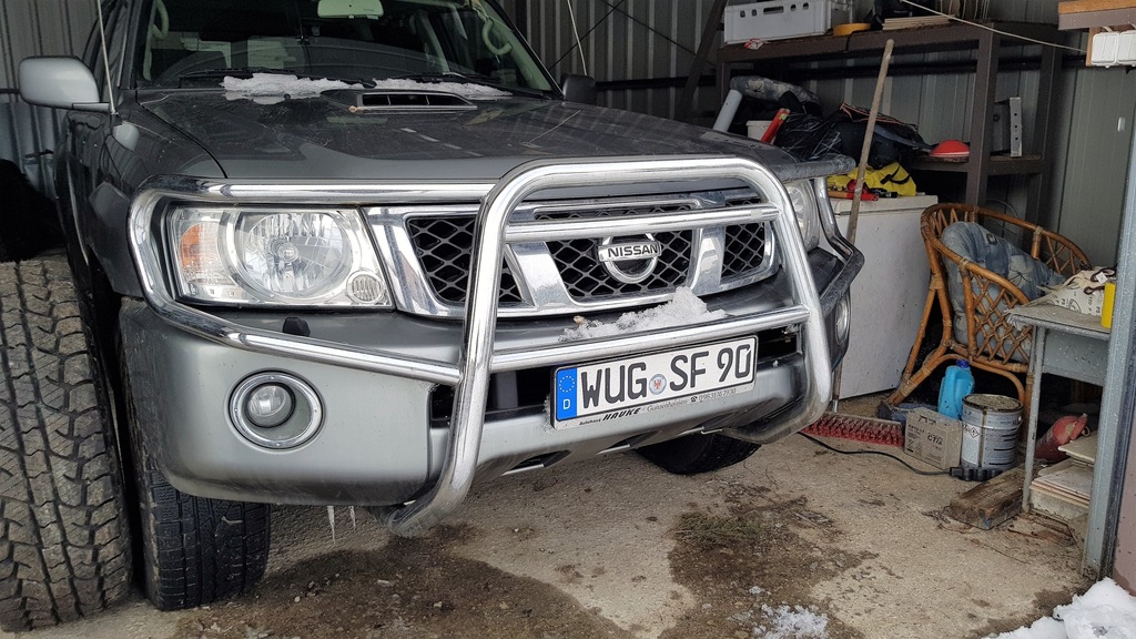 Orurowanie przednie do Nissan Patrol
