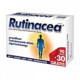 RUTINACEA COMPLETE, 90 + 30 tabletek